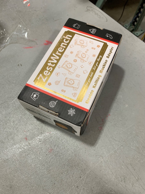 Photo 1 of ZestWrench Electric Knitting Machine Adapter for Addi Express Knitting Machine 22, LCD Panel & Row Counter,Variable Speed Motor Accessories for Most Yarns,Flat/Circular Dual Mode Knitting