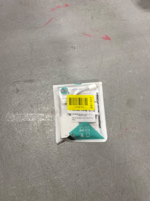 Photo 1 of [Apple MFi Certified] Lightning to USB Camera Adapter with Charging Port for iPhone, High-Speed & Portable USB 3.0 Female OTG Adapter for iPad, Support Flash Drives Keyboard, Plug and Play