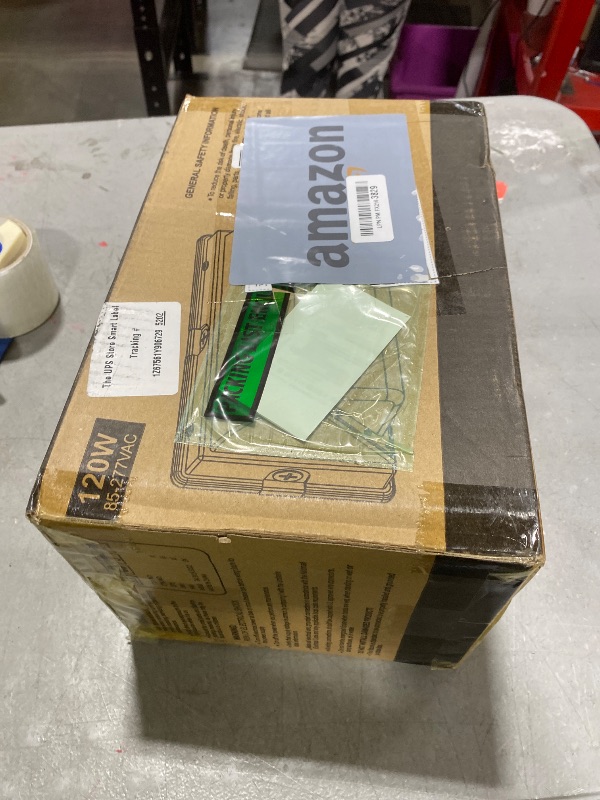 Photo 1 of ledmo LED Wall Pack Light, 15840LM Daylight Outdoor Security Lighting, Commercial and Industrial Outdoor Wall Pack Lights, 5000K IP65 Waterproof for Garage Yard 120W 6 Pack No Photocell