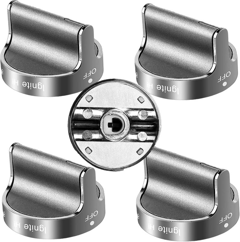 Photo 1 of ????????? ????? W10766544 Gas Stove knobs Replacement (5 Pack) for Whirlpool Stove/Oven WFG540H0ES0 WFG540H0ES0 WFG714HLAS0 WFG540H0AH2,Range Oven Burner Knobs Replaces W10430807