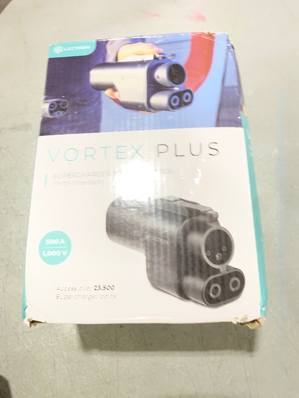 Photo 1 of Lectron NACS to CCS Electric Vehicle Adapter with Interlock - (500A/1,000V) - Compatible with Tesla Superchargers - CCS1 EV Fast Charging with Vortex Plus [Check Automaker for Compatibility] - UL 2252