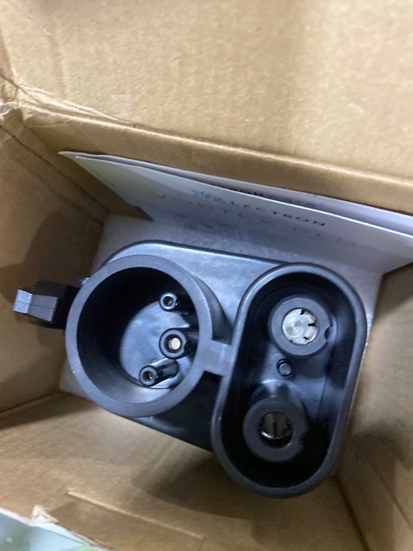 Photo 1 of Lectron NACS to CCS Electric Vehicle Adapter with Interlock - (500A/1,000V) - Compatible with Tesla Superchargers - CCS1 EV Fast Charging with Vortex Plus [Check Automaker for Compatibility] - UL 2252