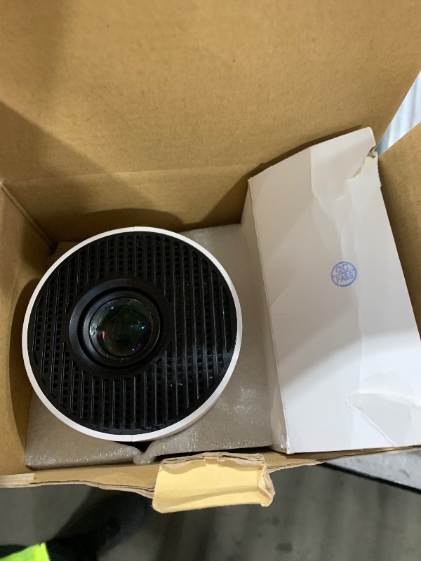 Photo 1 of [Built-in Apps & 2026 Upgraded] Mini Projector with WiFi 6 and Bluetooth 5.4 Support 4K 1080P Auto Keystone 180° Rotatable Projector Portable Compatibile with HDMI/TV Stick/Memory Stick/Laptop, White
