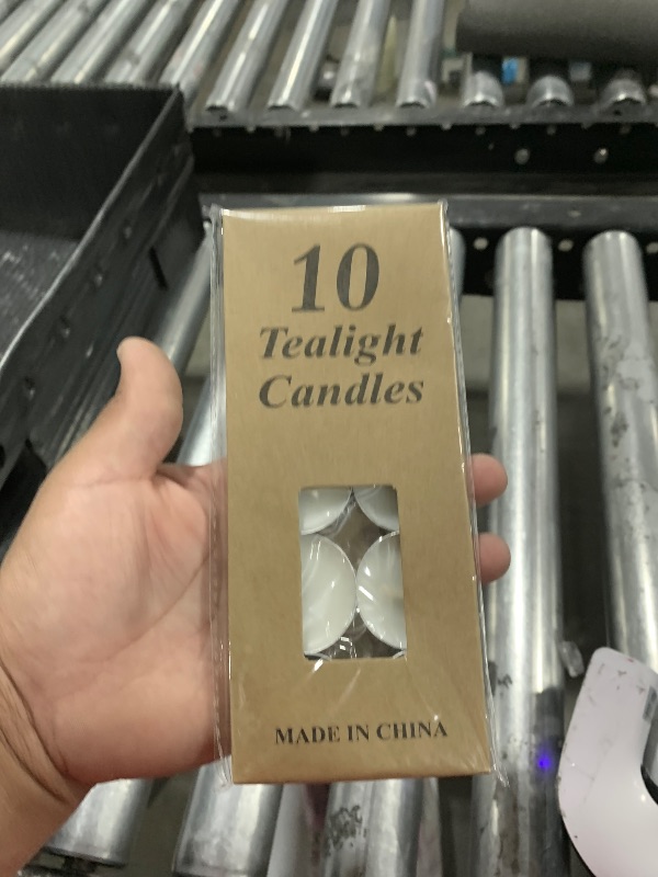 Photo 1 of 10 TEALIGHTS CANDLES 