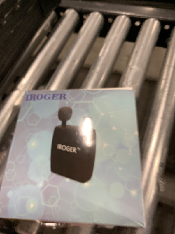 Photo 1 of IROGER Hearing Amplifier with Directional Microphone, Rechargeable Personal Sound Amplifier, Easy Control, 3.5mm Headphone Compatible, Portable Listening