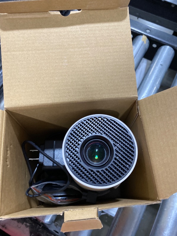 Photo 1 of [Built-in Apps & 2026 Upgraded] Mini Projector with WiFi 6 and Bluetooth 5.4 Support 4K 1080P Auto Keystone 180° Rotatable Projector Portable Compatibile with HDMI/TV Stick/Memory Stick/Laptop, White