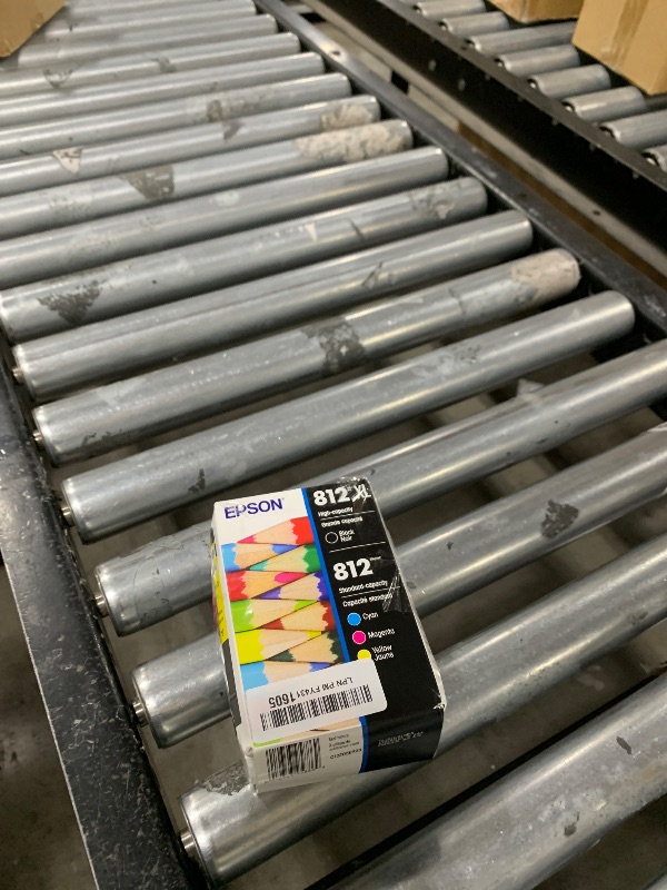 Photo 1 of EPSON 812 DURABrite Ultra Ink High Capacity Black & Standard Color Cartridge Combo Pack (T812XL-BCS) Works with WorkForce Pro WF-7310 ,7820, 7840, EC-C7000