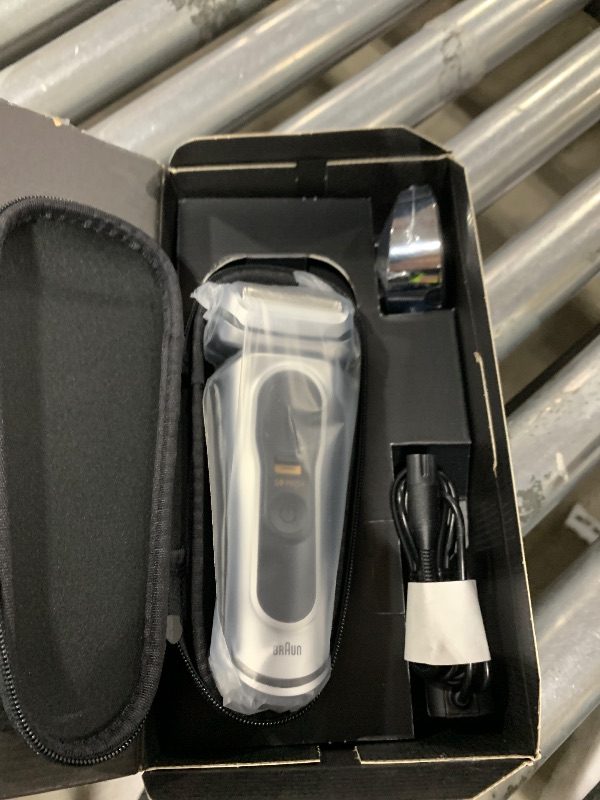 Photo 1 of Braun Series 9 PRO+ Electric Razor for Men, 5 Pro Shave Elements & Precision Long Hair Trimmer, 6in1 SmartCare Center, Wet & Dry Electric Shaver for Smooth Skin with 60min Battery Runtime, 9517s