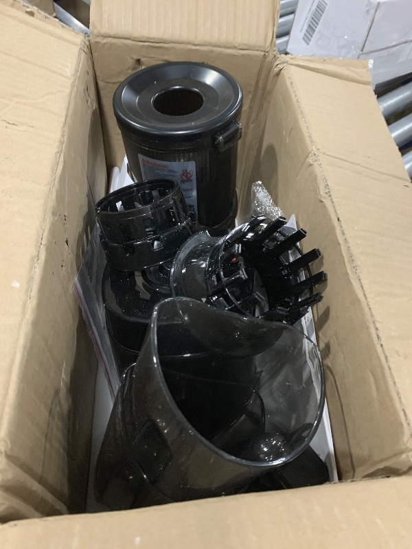 Photo 1 of Juicer Machines, Cold Press Juicer Professional for Maximum Nutrients & High Yield, Ultra-Quiet Motor Efficient with Leafy Greens to Hard Vegetables, Easy to Clean Design, Black