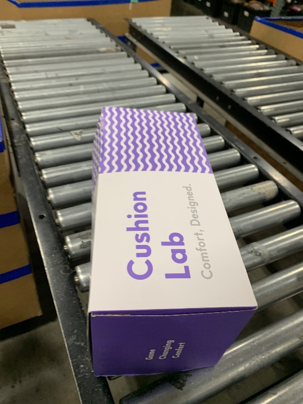 Photo 1 of C CUSHION LAB Deep Sleep Pillow, Patented Ergonomic Contour Design for Side & Back Sleepers, Orthopedic Cervical Shape Gently Cradles Head & Provides Neck Support & Shoulder Pain Relief - Calm Grey