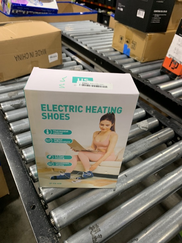 Photo 1 of CAMECO 1 Pair Foot Heating Pad for Feet Neuropathy, Heated Foot Warmers for Women Men, Under Desk Plug in Foot Heat Therapy Pad for Feet & Ankles Plantar Fasciitis Pain Relief, 86-158? Temperature