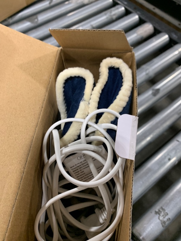 Photo 1 of CAMECO 1 Pair Foot Heating Pad for Feet Neuropathy, Heated Foot Warmers for Women Men, Under Desk Plug in Foot Heat Therapy Pad for Feet & Ankles Plantar Fasciitis Pain Relief, 86-158? Temperature