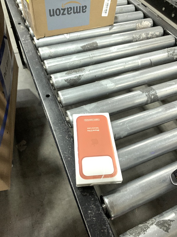 Photo 1 of Apple iPhone 17 Pro Silicone Case with MagSafe and Camera Control: Lightweight Phone Case, Wireless Charging Compatible, Smooth Matte Finish; Terra Cotta