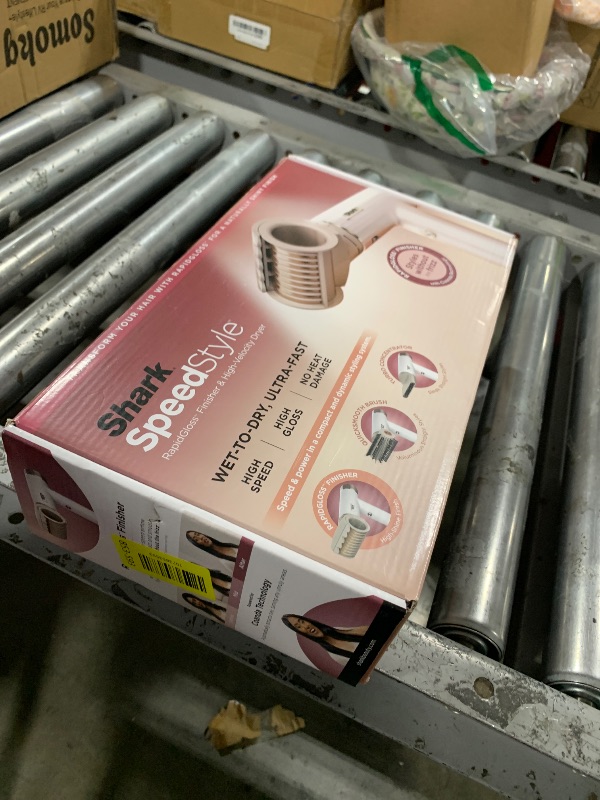 Photo 1 of Shark Hair Dryer | SpeedStyle | No Heat Damage Hair Styling Tool | 3 Styling Tools Included | Portable & Powerful Blow Dryer | Best for Straight & Wavy Hair | Silk | HD331