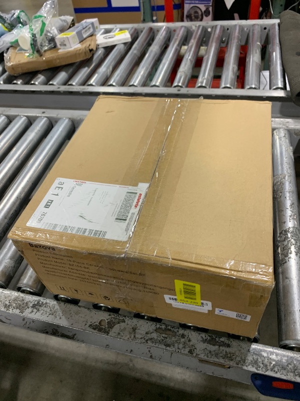 Photo 1 of Bazova 19 Pcs Pots and Pans Set Non Stick Ceramic Cookware Set with Removable Handles, Non Toxic Induction Kitchen Cookware Sets RV Cookware,Dishwasher/Oven Safe PFAS/PTFE/PFOA Free,Black