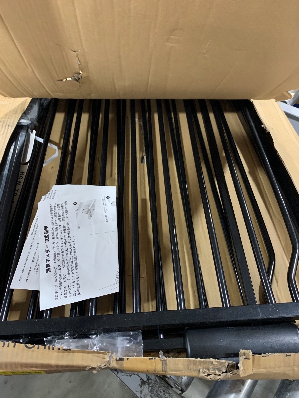 Photo 1 of Fairy Baby Extra Wide Baby Gate Black 67-71.5 Inch Wide, Walk Through Pressure Mounted No Drill for Doorways, Long and Large Tension Gate for Pet and Kids