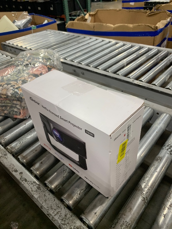 Photo 1 of [2000 ANSI/Auto Focus & Keystone/Built-in APP] 4K Outdoor Projector with Wifi and Bluetooth, Smart Portable Projector with Built in Apps YouTube/PrimeVideo & Dolby, Home Theater Projector with HDR10+