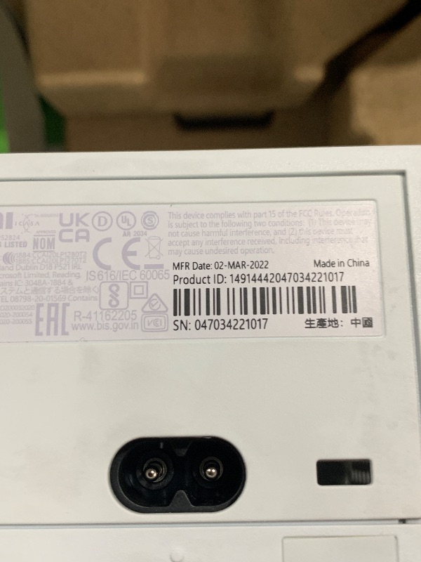Photo 1 of Xbox Microsoft Series S 512GB SSD Console - Includes Wireless Controller - Up to 120 frames per second - 10GB RAM 512GB SSD - Experience high dynamic range Velocity Architecture