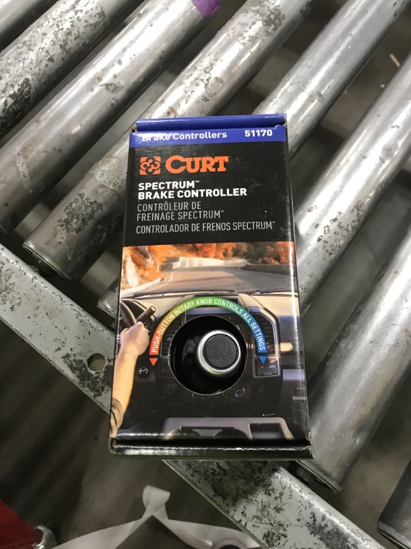 Photo 1 of CURT 51170 Spectrum Brake Control w/Triple-Axis Accelerometer Motion-Sensing Accelerometer Spectrum Brake Control