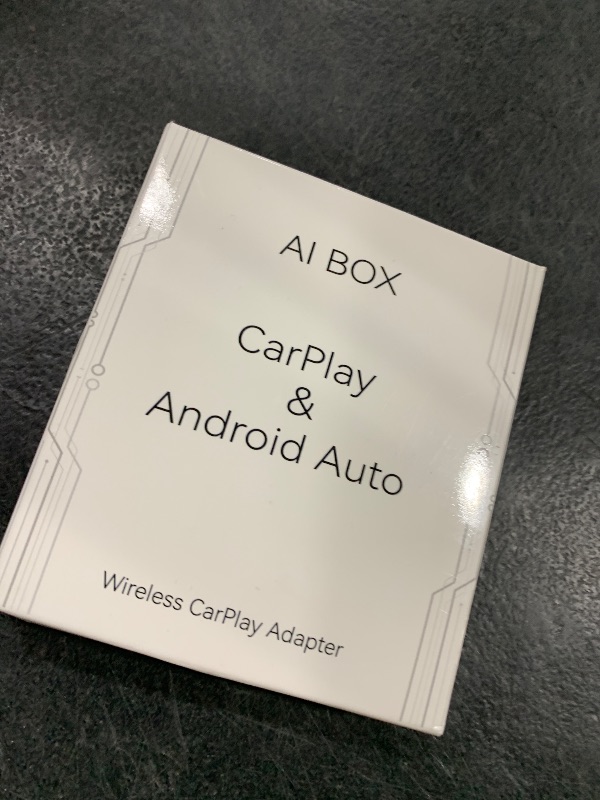 Photo 1 of AI Box Carplay, 2+16GB Ai Magic Box for Streaming Netflix/YouTube/TikTok, Car Play Wireless Adapter Supports iPhone & Android Auto, Plug & Play, for Cars with OEM Wired CarPlay/Android Auto