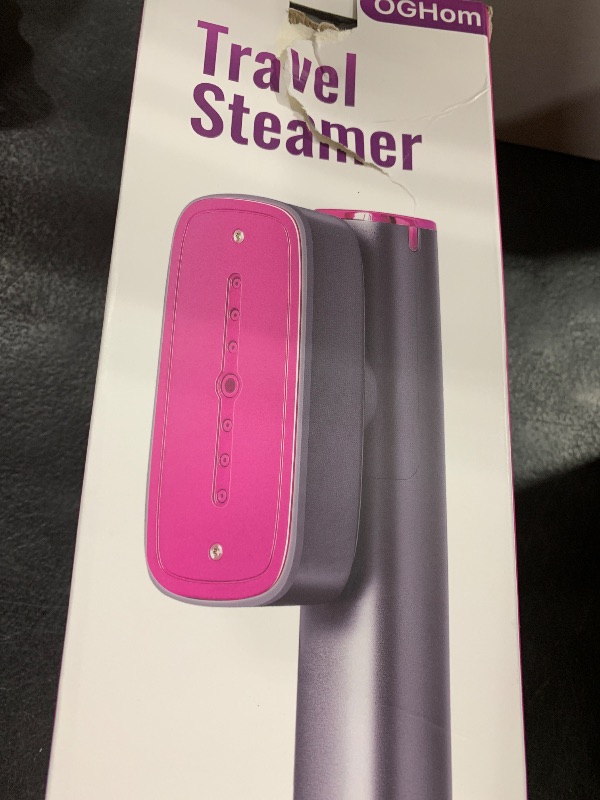 Photo 1 of OGHom Steamer for Clothes, 110-240V Travel Steamer & Iron 2 in 1, 1000W Powerful Steam, Portable Handheld Garment Wrinkle Remover, 30s Fast Heat-Up with Dry & 2-Steam Control, for Global & Europe