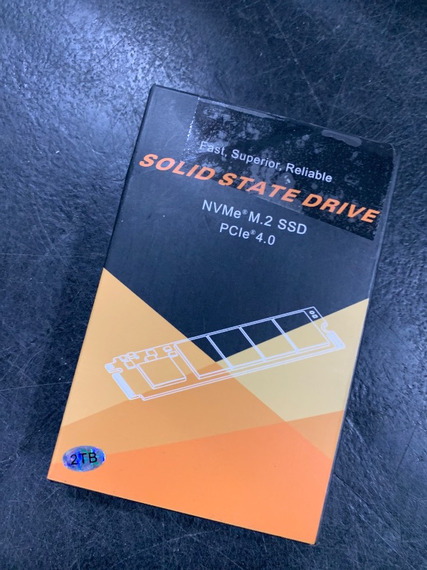 Photo 1 of Vansuny 2TB NVMe M.2 SSD,M2 2280 PCIe 4.0 Internal Solid State Drive,Read Up to 7300MB/s with Heatsink and Screwdrivers for PS5 Consoles PC Gaming Design