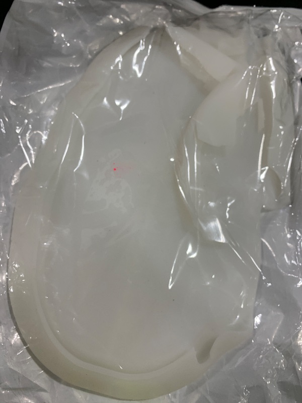 Photo 1 of 2PCS Irregular Silicone Resin Molds,Large Oval Round Resin Tray Mold for Jewerly Holder Concrete Craft Home Decor