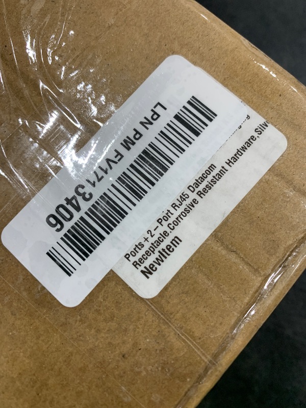 Photo 1 of KYHSHJ Recessed Flat Hidden Socket Kit with 4 * 15A Receptacle+2 * 4.8A USB Charging Ports+2-Port RJ45 Datacom Receptacle.Corrosive Resistant Hardware,Silver