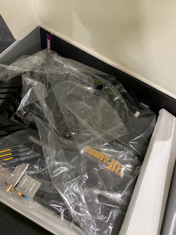 Photo 1 of ASUS TUF Gaming B550-PLUS WiFi II AMD AM4 (3rd Gen Ryzen™) ATX Gaming Motherboard (PCIe 4.0, WiFi 6, 2.5Gb LAN, BIOS Flashback, USB 3.2 Gen 2, Addressable Gen 2 RGB Header and Aura Sync)