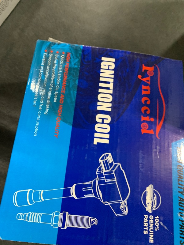 Photo 1 of Pynccid UF506 High-Performance Ignition Coils & Iridium Spark Plugs Set of 6 Compatible with 2004-2008 Toyota Highlander/Sienna/Solara/Camry & Lexus ES330/RX330 3.3L V6 - Replaces UF506