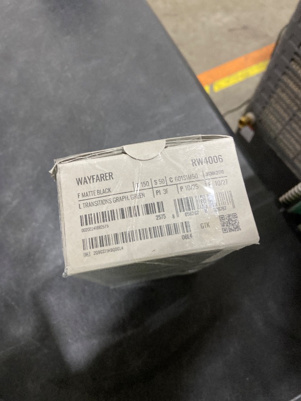 Photo 1 of Ray-Ban Meta (Gen 1), Wayfarer, Matte Black | Smart AI Glasses for Men, Women —12 MP Camera, Open-Ear Speakers for Audio, Video Recording and Bluetooth —Transitions® Green Lenses —Wearable Technology