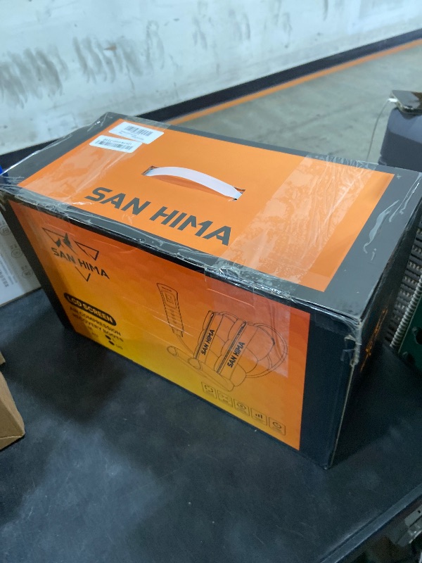 Photo 1 of SAN HIMA Air Compression Leg Massager - Sequential Full Leg Compression Boots for Circulation & Pain Relief | 6 Modes 6 Intensity Recovery Boots for Athletes - Feet, Calves & Thighs (Large)