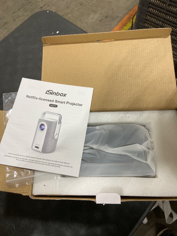 Photo 1 of [Short Throw/1200ANSI/Built in Apps] 4K Outdoor Projector with WiFi and Bluetooth, Auto Focus Projector with Dual-Mode Stand, Smart Portable Proyector with Netflix/YouTube/PrimeVideo & Dolby