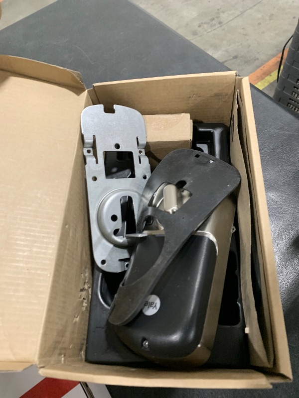 Photo 1 of Yale Assure Lock Deadbolt, Satin Nickel Digital Touchscreen Keypad with Z-Wave and Backup Key for Front or Back Entry Door, YRD226-ZW2-619