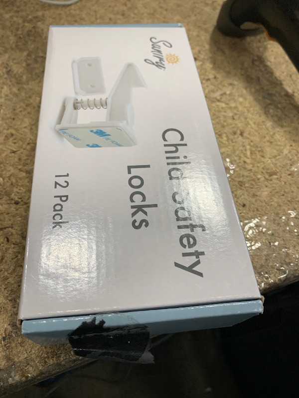 Photo 1 of [12-Pack] Invisible Baby Proofing Cabinet Locks - No Drill Child Safety Drawer Latches - Adhesive Childproof Latch for Cabinets, Kitchen & Furniture - Secure Toddler & Infant Safety No Tools Required