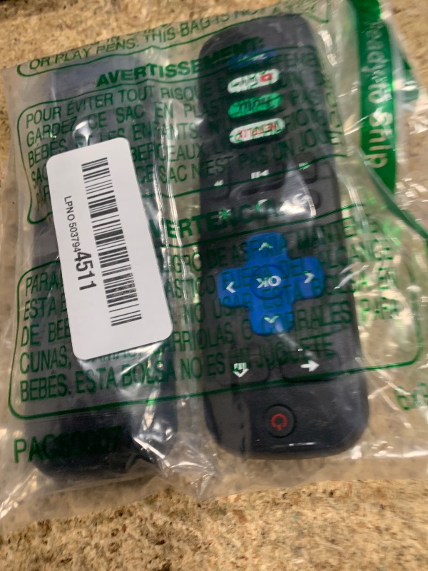 Photo 1 of (Pack of 2) Replacement Remote Control Only for Roku TV, Compatible for TCL Roku/Hisense Roku/Onn Roku/Sharp Roku/Element Roku/Westinghouse Roku/Philips Roku Smart TVs (Not for Roku Stick and Box)