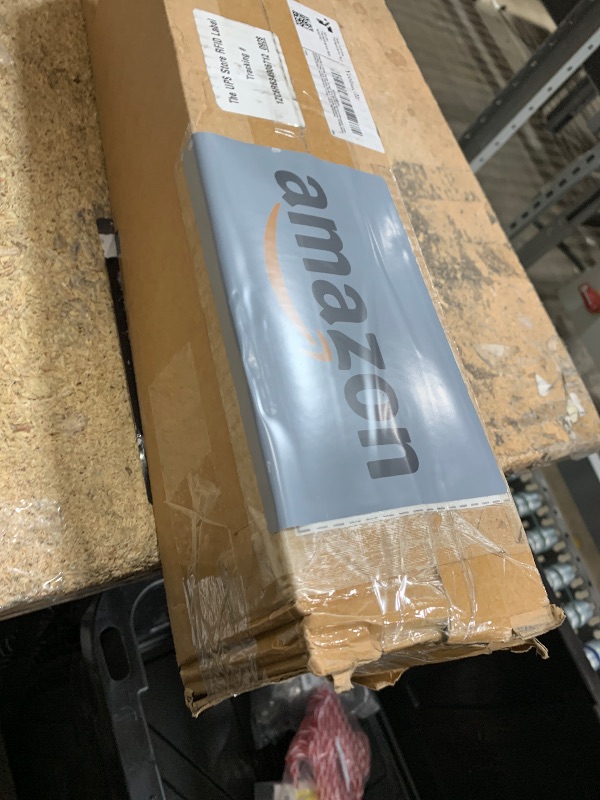 Photo 1 of 1 Inch Heavy Duty Adjustable Double Curtain Rod for Windows 28 to 48 Inches - Weathered White Boho Farmhouse Double Curtain Rod with Decorative Finials - for Living Room, Bedroom, Easy to install