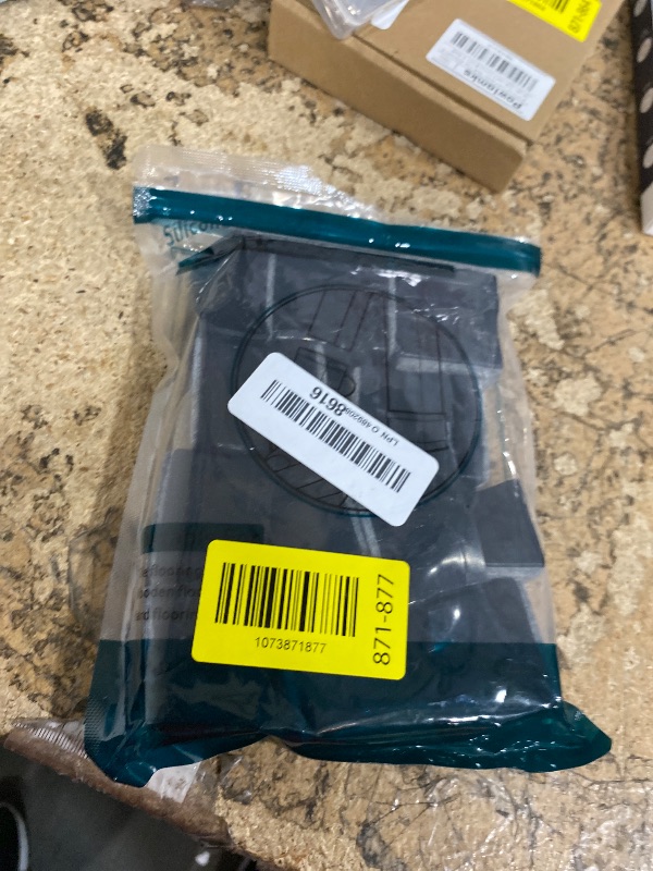 Photo 1 of 1" x 1 1/2" Rectangle Chair Leg Protectors for Hardwood Floors, Silicone Covers to Protect Wood Tile Floors Felt Pads Furniture Leg Caps Reduce Noise. Easy to Move.16 PCS Black.