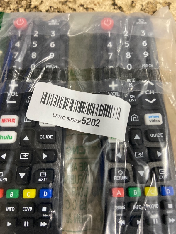 Photo 1 of ?Pack of 2? New Universal Remote for All Samsung TV Remote, Replacement Compatible for All Samsung Smart TV, LED, LCD, HDTV, 3D, Series TV