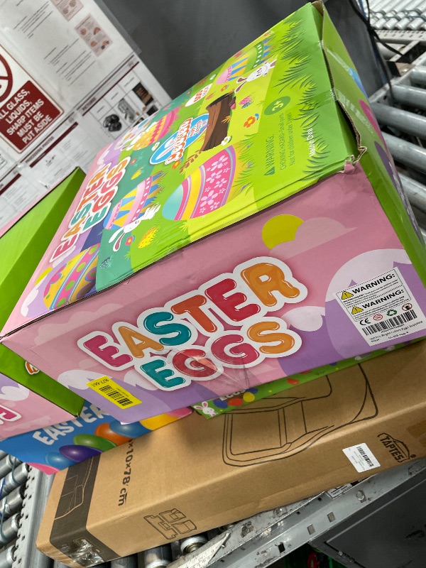 Photo 1 of [12 Surprise Golden Eggs] 500 Pack 2.3 Inch Plastic Easter Eggs, Empty Easter Eggs Fillable, Bright Colors Plastic Eggs Bulks for Easter Hunt, Easter Party Favor, Basket Stuffers Fillers