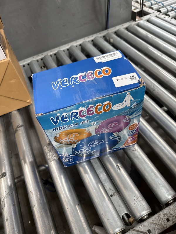 Photo 1 of 1/3 Packs Snow Tube Inflatable Sleds for Kids Snow Tubes for Sledding Heavy Duty 36'' Snow Sleds for Kids and Adult with Handles Outdoor Snow Toys Set for Boys Girl 3PCs-Mix