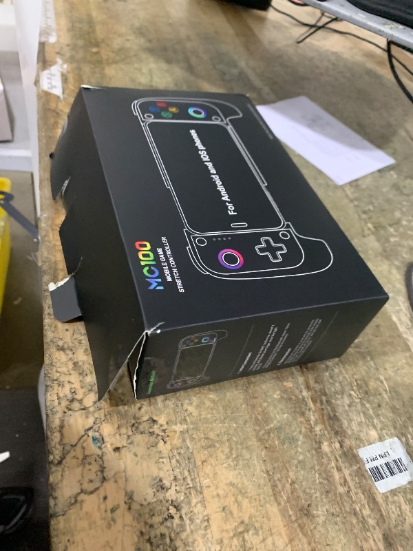 Photo 1 of ?Anti-Drift & Fast-Connect?Wireless Game Controller for iPhone/Android with Case | Hall Joysticks Bluetooth Phone Controller, For Cloud Gaming, Genshin Impact, Roblox, Call of Duty Mobile Gamers,White