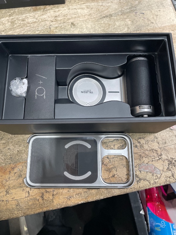 Photo 1 of ?for iPhone 17 Pro Only? TELESIN Master Grip Kit, Magnetic Phone Camera Grip Kit Built-in 3200mAh Battery - Wireless Charging - Graphene Case for iPhone Cooling - DSLR Style Grip Handle Holder