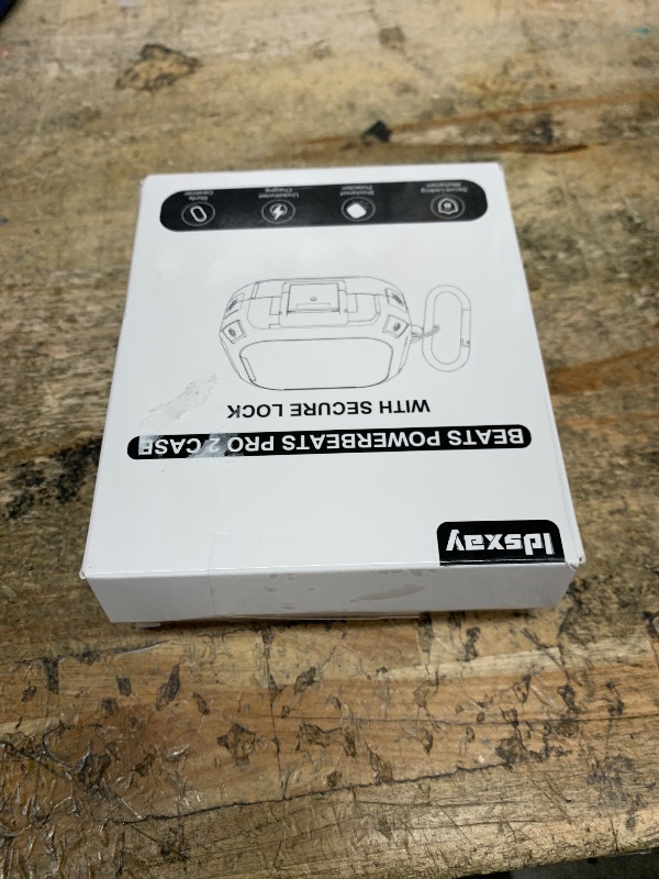 Photo 1 of [Upgrade Secure Lock] for Beats Powerbeats Pro 2 Case Cover, LDSXAY Carbon Fiber Shockproof Protective Cover for Powerbeats Pro 2 2025 with Cleaner Kit & Carabiner (Orange)