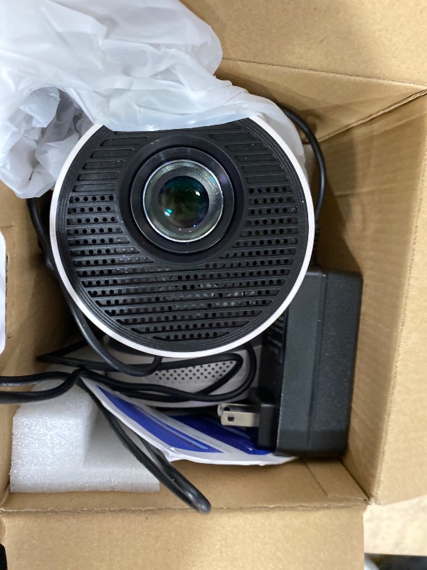 Photo 1 of [Electric Focus]Mini Portable Projector with 4K Support, Bluetooth 5.4 WIFI6, 5watt Sound Base Speaker, 260 ANSI, Android 11, 210° Rotation , Auto Keystone Correction Video Projector HY300 PLUS