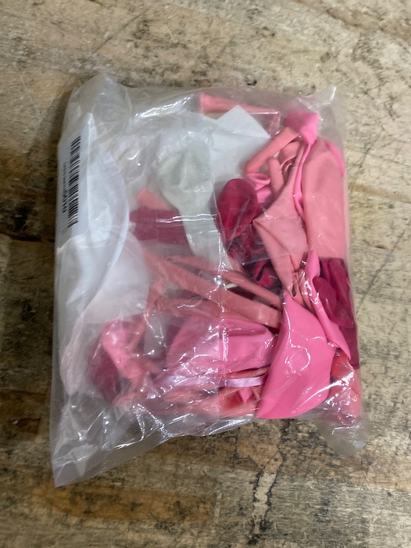 Photo 1 of ***MISSING PARTS***
139pcs Pink Cartoon Cat Balloon Garland Arch Kit, Hot Pink White Long Balloons with 15inch Flower Foil Balloons for Cat Themed Birthday Baby Shower Party Decorations