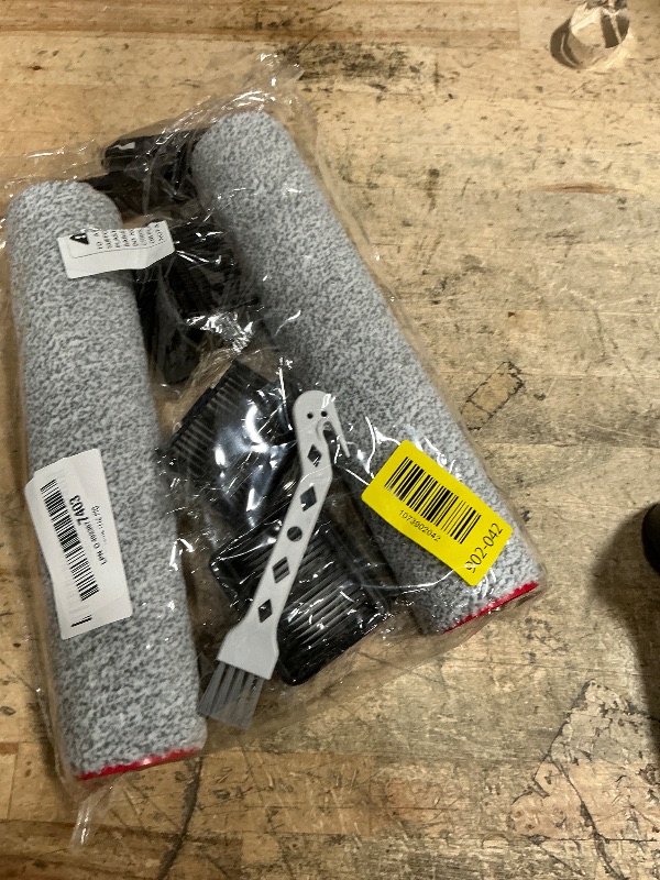 Photo 1 of (5 Pieces) Replacement Vacuum Filters Roller Brushes Compatible with Dreame G10 Pro, H12 Pro, H12 Dual Wet Dry Vacuum Cleaner Accessories Kit Include 2 Brush Rollers, 3 HEPA Filters Easy Clean