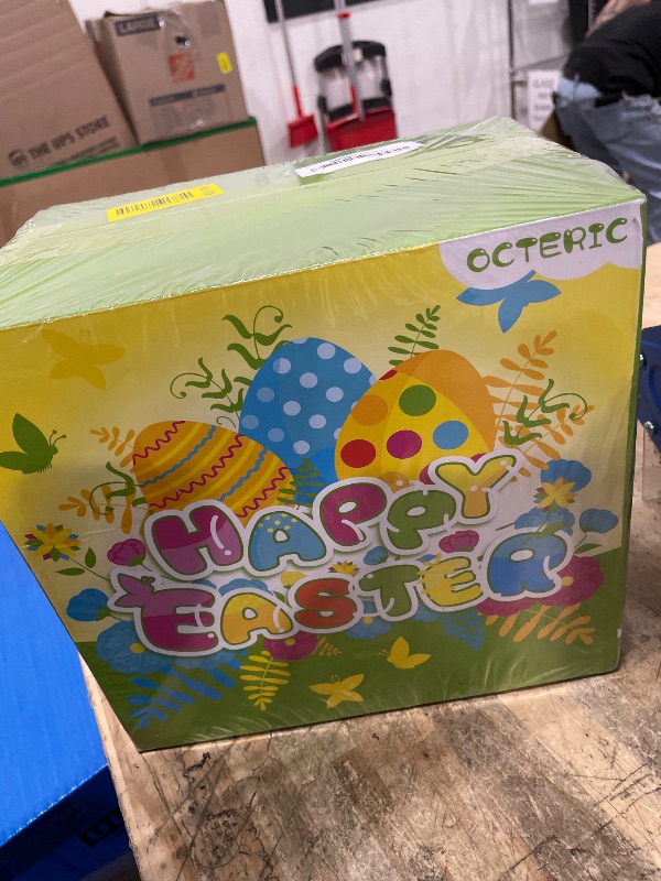 Photo 1 of **FACTORY SEALED** ?360Pcs Colorful Prefilled Plastic Easter Set, 120 Plactic Eggs Filled with 240 Assorted Toys Stickers Party Favors for Kids Boys Girls Toddlers Easter Eggs Hunt Basket Filler Stuffers Supplies