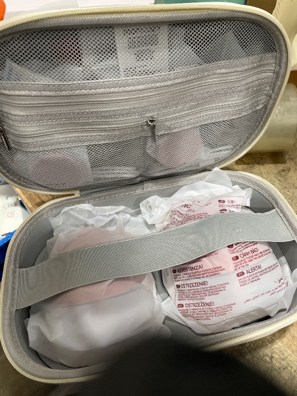 Photo 1 of **ITEMS FACTORY SEALED** Momcozy Wearable Breast Pump, Hands Free Upgraded Mobile Flow | M9, App Discreet Control with Personalized Multi-Modes & 15 Levels, Wearable Breast Pump 24mm, 2 Pack Cozy Red