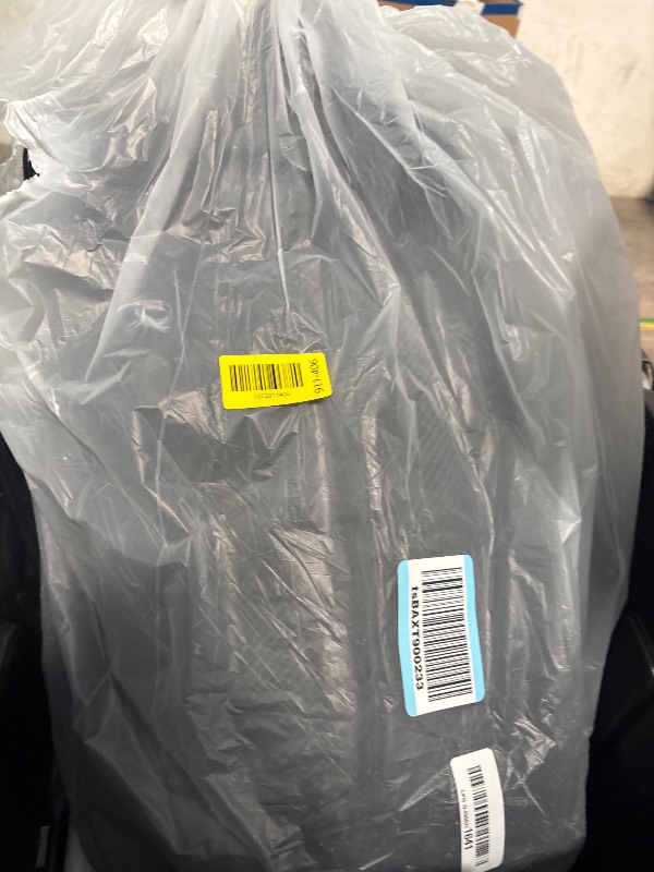 Photo 1 of **DIRTY AND USED**OWEEIO Heavy Duty SUV Car Cover for Automobiles All Weather Waterproof, Outdoor Snowproof UV Protection Windproof, Door Zipper, Soft Cotton Universal Car Covers (Black, Fit SUV 191"-200")